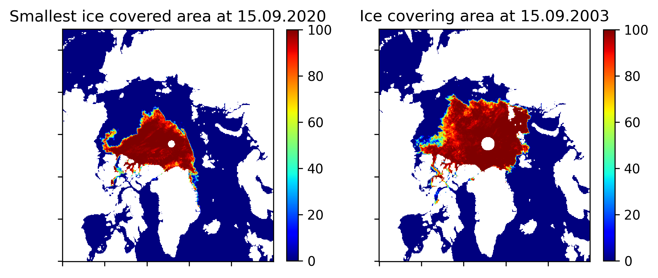 Arctic Ice Map Analysis